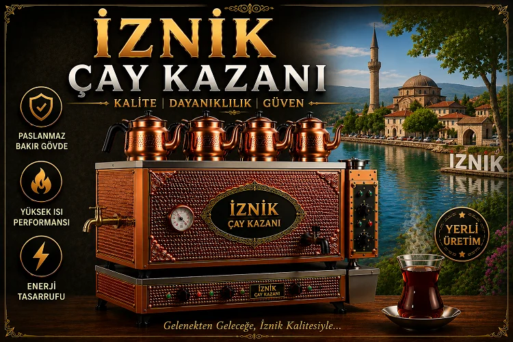 İznik Çay Kazanı Satışı